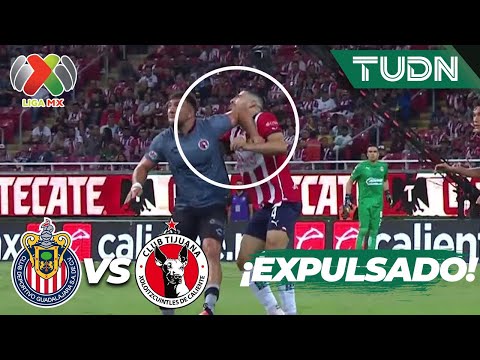 ¡POLÉMICO! Cavallini se va EXPULSADO | Chivas 1-0 Tijuana | AP2023-J5 | Liga Mx | TUDN