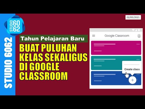 Cara Membuat Kelas Secara Massal di Google Classroom