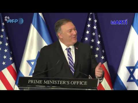 Secretario de Estado de EEUU, Mike Pompeo visita Altos del Golán