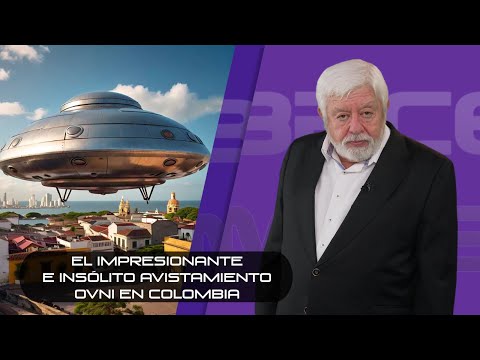 El impresionante e insólito avistamiento OVNI en Colombia