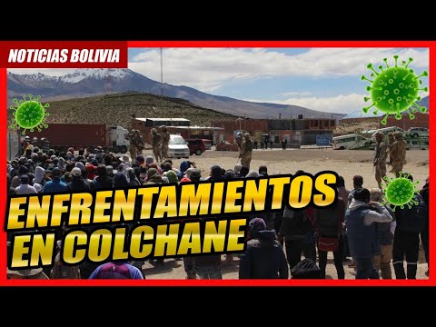 ? Enfrentamiento en Colchane de Bolivianos y efectivos militares en la frontera con Chile ?