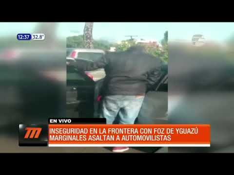 Marginales asaltan a automovilistas en frontera con Foz