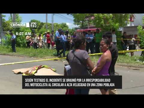 Ciclista fallece al ser atropellado en Villa Reconciliación