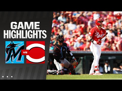 Marlins vs. Reds Game Highlights (7/13/24) | MLB Highlights