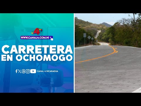 Histórico Avance: Gobierno Sandinista inaugura primer tramo de carretera en Ochomogo, Rivas
