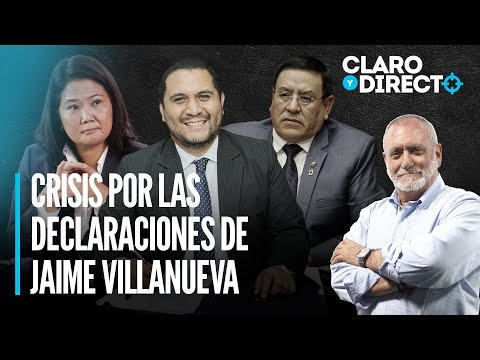 Crisis por las declaraciones de 'el filósofo' Jaime Villanueva | Claro y Directo con Álvarez Rodrich