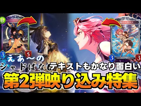 【シャドばなし】フォロワー化待望！第２弾「インフィニティエボルヴ」映り込みカード紹介【シャドウバースWB】　322　#シャドばなし