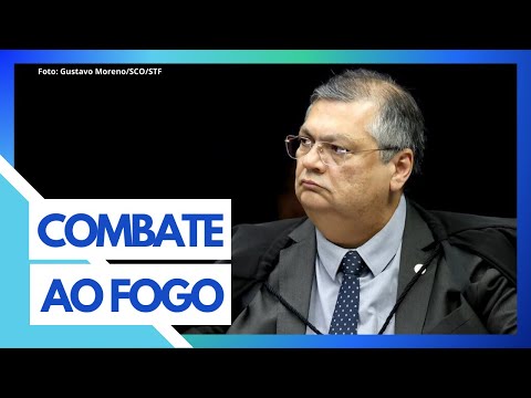 DINO SE REÚNE COM GOVERNADORES NO STF PARA TRATAR SOBRE QUEIMADAS