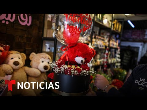 Esperan derrama económica de 25,000 millones de dólares en San Valentín | Noticias Telemundo