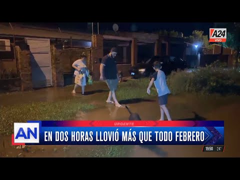 Corrientes: 800 evacuados, robos y clases suspendidas por fuerte temporal.