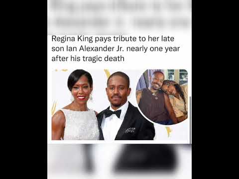 Regina King pays tribute to her late son Ian Alexander Jr. nearly one year after his tragic