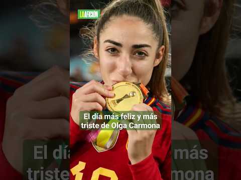 El padre de Olga Carmona falleció el mismo día que ella se coronó campeona del mundo #mundialfemenil