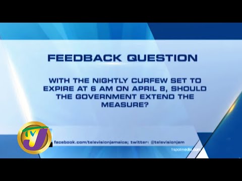 TVJ News: Feedback Question - April 6 2020
