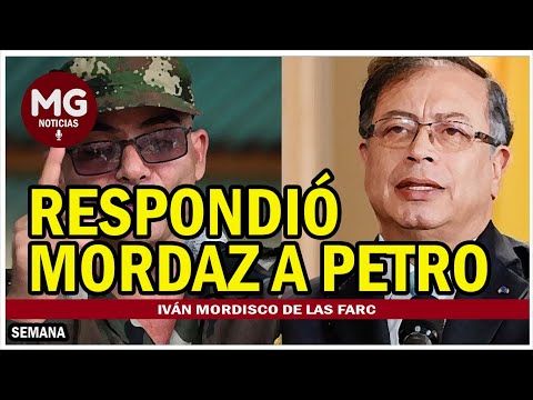 URGENTE  IVÁN MORDISCO RESPONDIÓ MORDAZ A PETRO