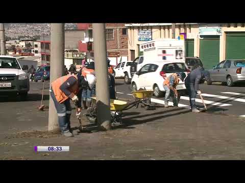 Entregan obras de repavimentación de calle Juan Bautista