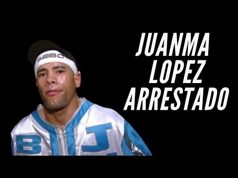 Juanma Lopez es arrestado