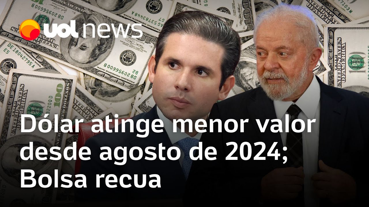 Dólar atinge menor valor desde agosto de 2024 Bolsa recua com IOF em disputa