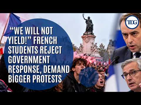 “WE WILL NOT YIELD!” French Students Reject Government Response, Demand Bigger Protests