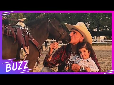 Alejandro Fernández estrena caballo y le enseña charrería a su nieta Mía | Buzz