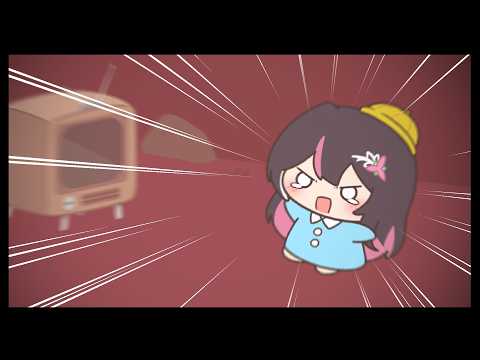 【手描き】恐怖のあまり情緒がおかしくなるあずきち【AZKi/ホロライブ】