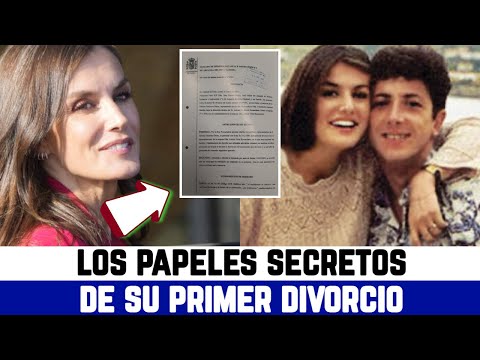 SE FILTRAN los PAPELES SECRETOS del DIVORCIO de LETIZIA: quién lo pide y qué CAUSA ALEGA