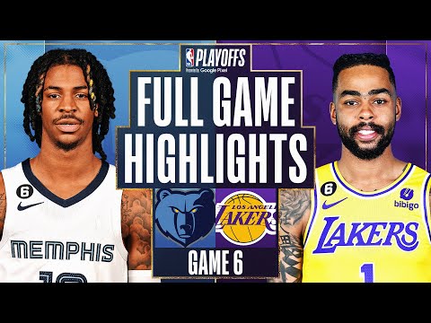 #2 GRIZZLIES at #7 LAKERS | FULL GAME 6 HIGHLIGHTS | April 28, 2023 video clip