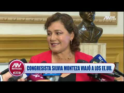 ¡El Dato! Silvia Monteza viajó a EE.UU. pese a prohibición de viajes internacionales que impulsó