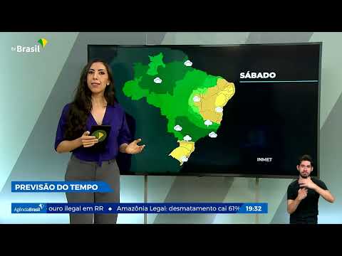 Sábado ensolarado em áreas do Sul e do Nordeste