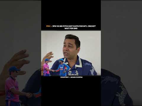 Akash Chopra On Japan vs India <strong>Match</strong> Pitch 💔... #<strong>shorts</strong> #cricket