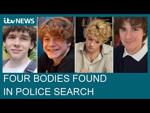 Four bodies recovered in north Wales in search for missing teenagers | ITV News