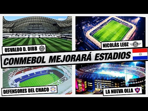 CONMEBOL INVERTIRÁ MILLONES  PARA MEJORAR LOS ESTADIOS DE PARAGUAY