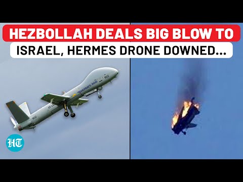 Hezbollah’s Big Win: Israeli Hermes-900 Drone Downed After Rockets Target Military Sites In Haifa