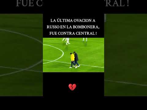 LA ULTIMA OVACION A RUSSO EN LA BOMBONERA! #foryou #parati #bocajuniors #RUSSO#fallecimiento