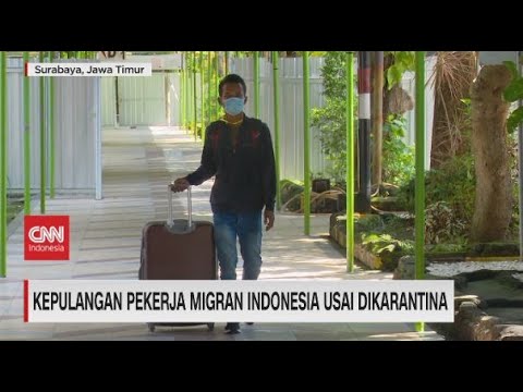🔴Kepulangan Pekerja Migran Indonesia Usai Dikarantina