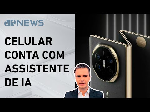 Huawei lança smartphone que pode ser dobrado em três partes; Bruno Meyer analisa