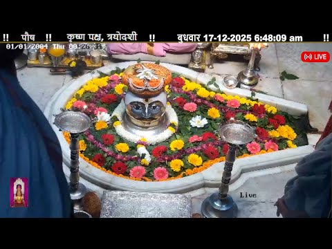 #17Dec25 #लाइव प्रातः #दर्शन श्री #त्र्यंबकेश्वर_ज्योतिर्लिंग #Live Shri #Trimbakeshwar_Jyotirlinga
