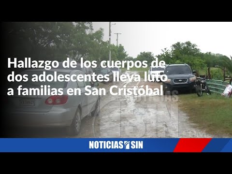 Consternación por muerte de dos adolescentes en san Cristóbal