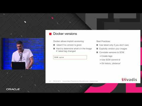 Docker Best Practices für MicroServices