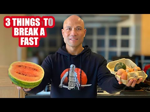 3 Things to Break a Fast | Fasting weight loss
