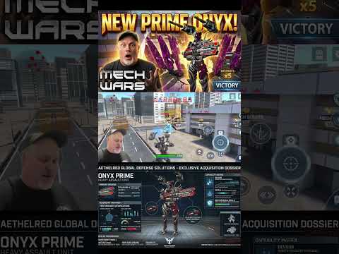 NEW ONYX IN ACTION | MECH WARS ONLINE ROBOT BATTLES