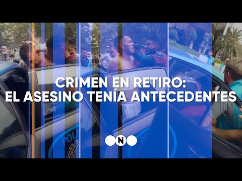 CRIMEN de la POLICÍA en RETIRO: el ASESINO tenía ANTECEDENTES - Telefe Noticias