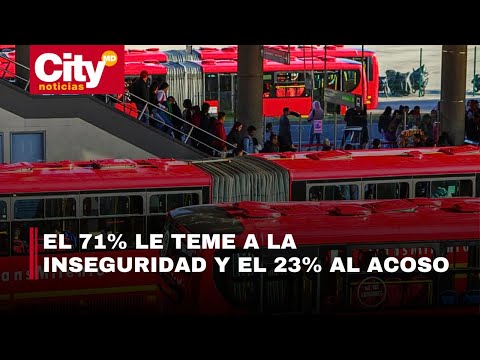 El 95% de las mujeres se sienten vulnerables en Transmilenio | CityTv