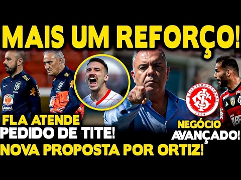 REFORÇO CONTRATADO PARA TITE! NOVA PROPOSTA POR LÉO ORTIZ! BRAZ ABRE JOGO SOBRE THIAGO MAIA!