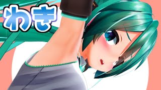 最近涼しくなったからミクちゃんのわき見て夏のあったかかった頃を思い出してぬくぬくしたいねぇ。えっ見せてもらえるだけじゃなくておにぎりまで握っ