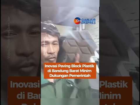 Inovasi Pavid Block Plastik di Bandung Barat Minim Dukungan Pemerintah