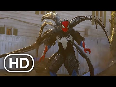 Spider-Man Vs Kraven Fight Scene (2023) 4K ULTRA HD - Spider-Man 2