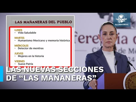 Así serán las conferencias de Claudia Sheinbaum, con todo y “detector de mentiras”