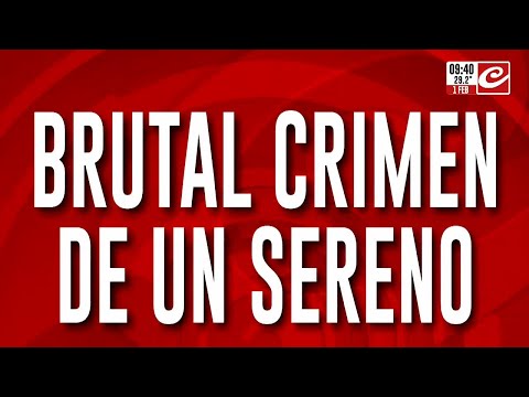 Brutal asesinato de un sereno en la ciudad de Mar del Plata