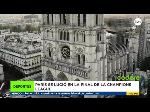 París se lució en la final de la Champions League