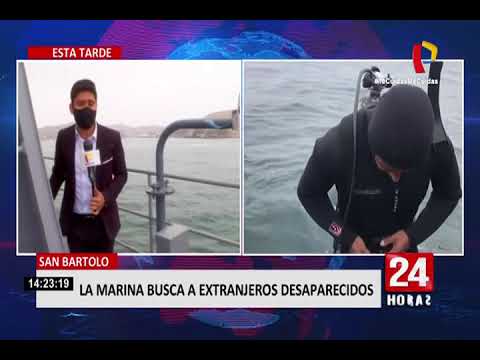 Marina continúa búsqueda de extranjeros desaparecidos en alta delta motorizada